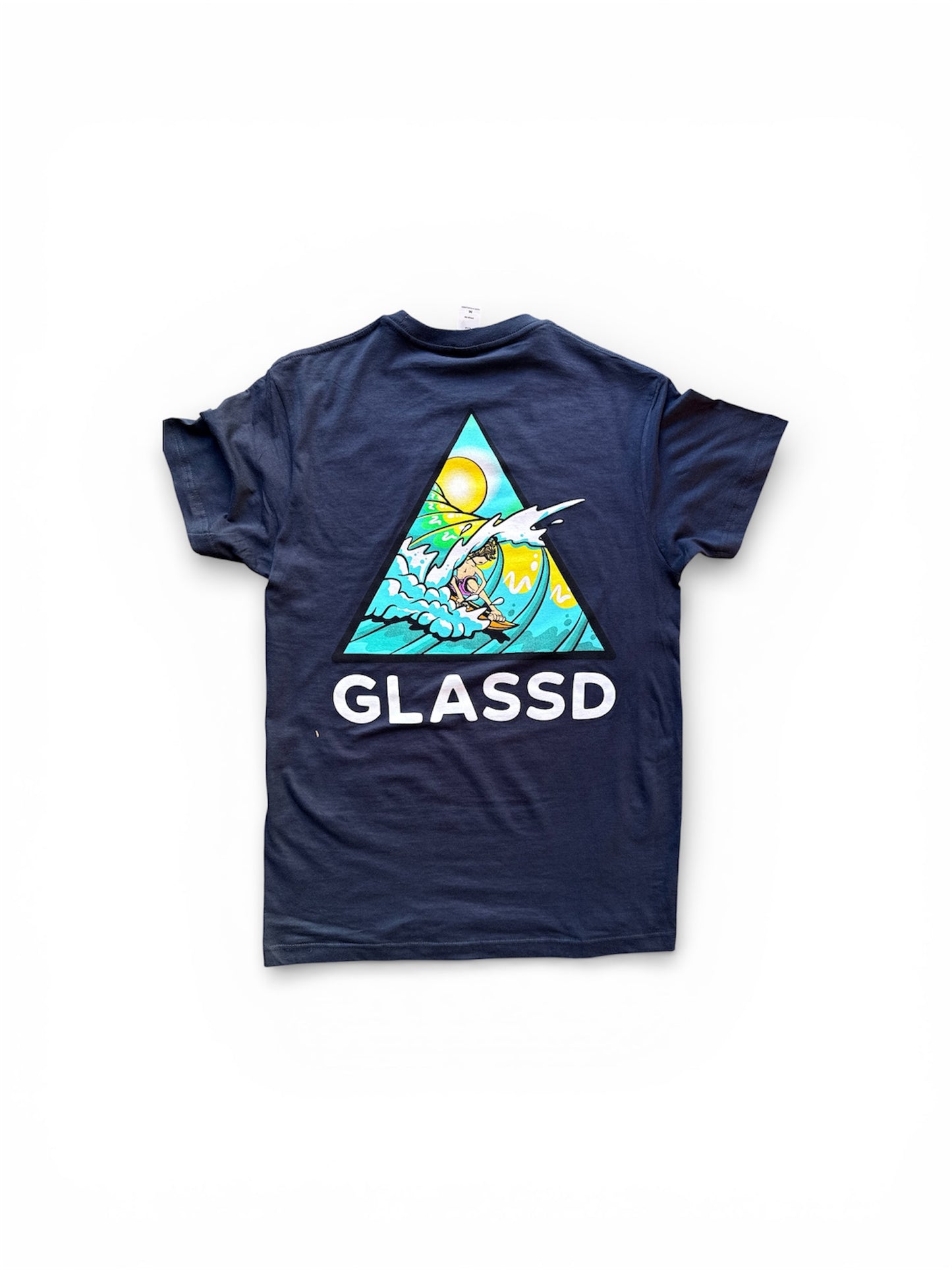 GLASSD Barrel Vision Tee - Navy