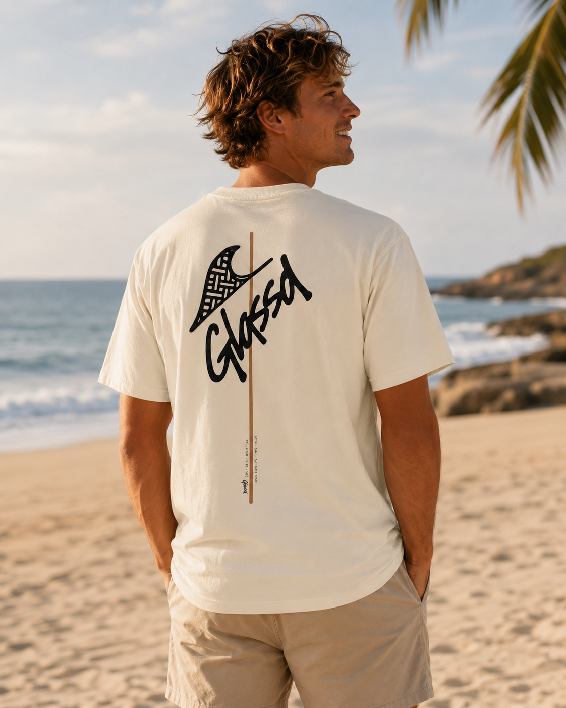 The Board Tee - Cream