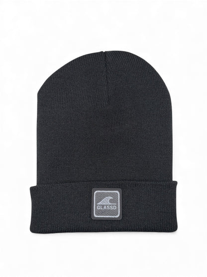 Glassd Stretch Beanie - Black