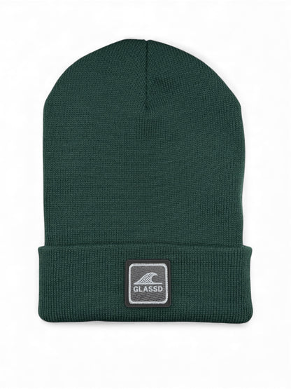 Glassd Stretch Beanie - Hunter Green