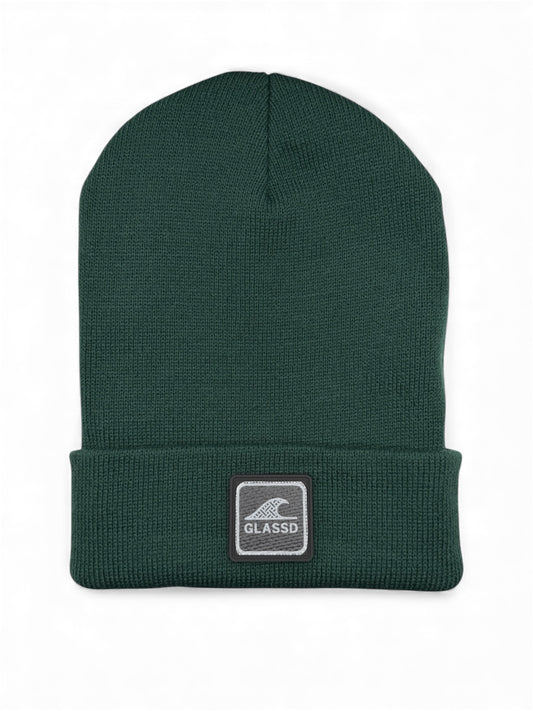 Glassd Stretch Beanie - Hunter Green