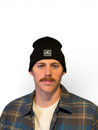 Glassd Stretch Beanie - Black