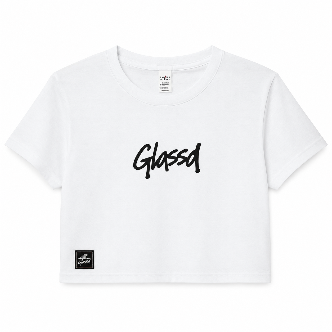 The Daily Crop Tee - White