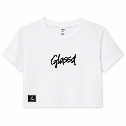 The Daily Crop Tee - White
