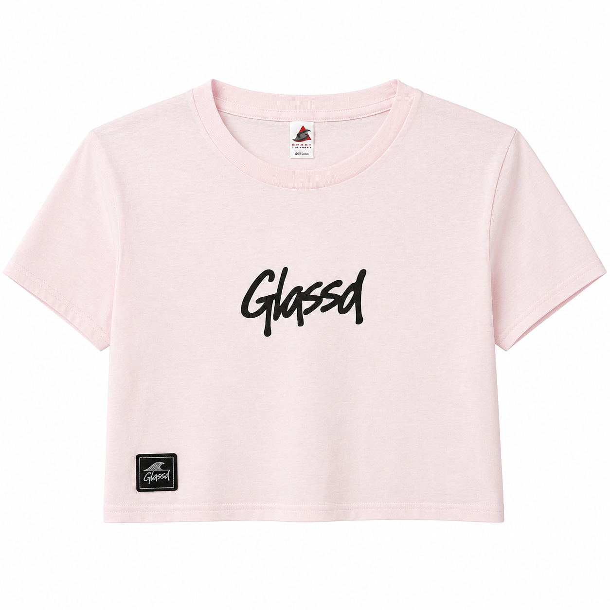 The Daily Crop Tee - Pink