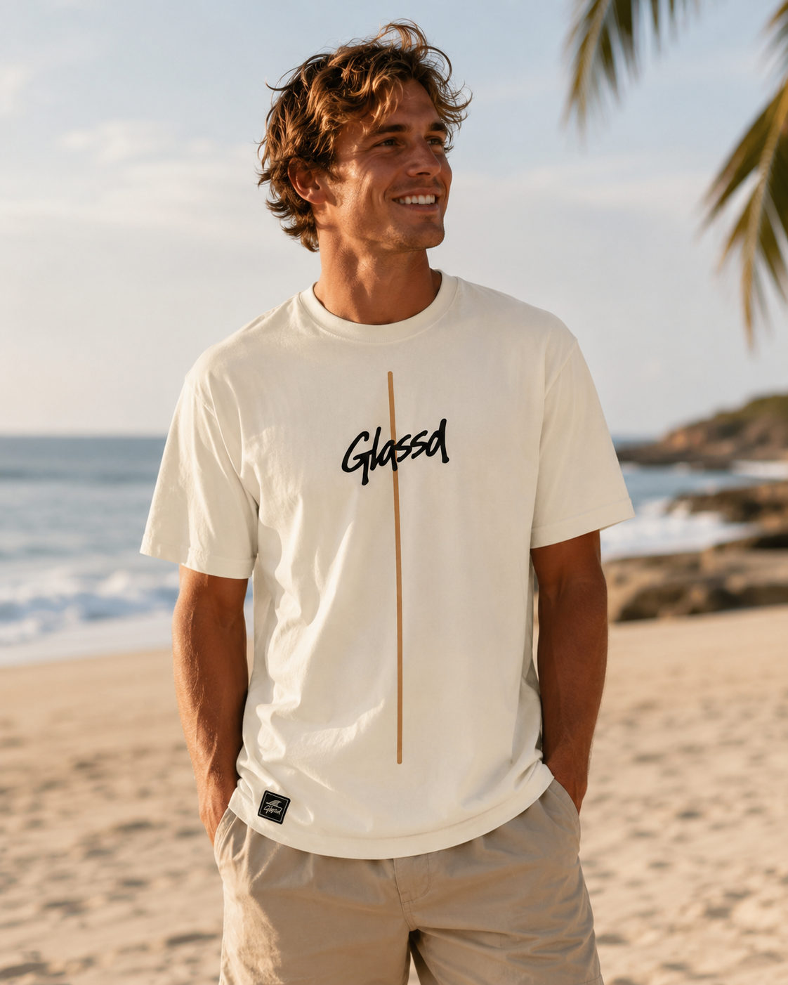 The Board Tee - Cream